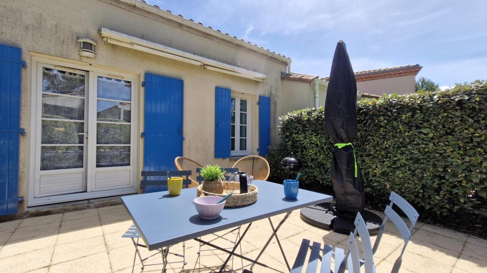 Meschers Sur Gironde - Maisonnette De Vacances - Terrasse - Proche Plage Экстерьер фото
